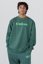 Kindness Crewneck | Alpine Green