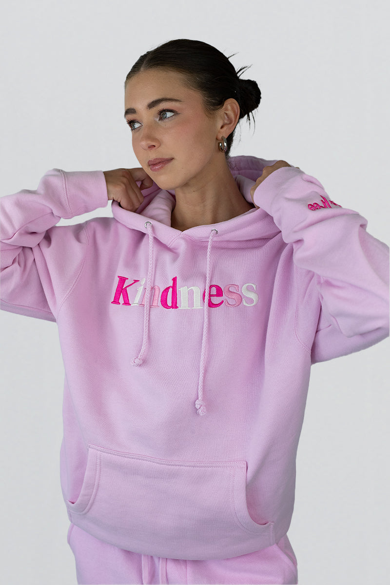 Kindness Hoodie | Light Pink