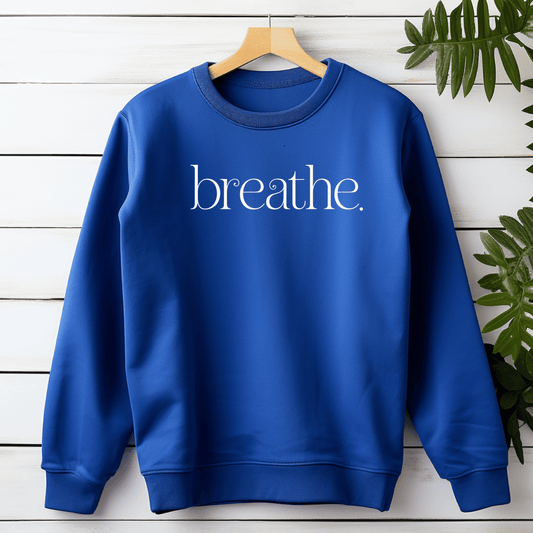 Breathe. Crewneck Sweatshirt